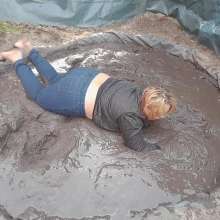Darkabyss445: Unseen Power: Condemned in Denim to Muddy Humiliation