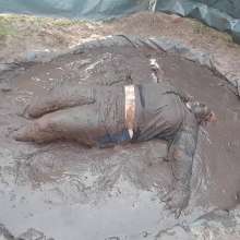 Darkabyss445: Unseen Power: Condemned in Denim to Muddy Humiliation