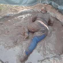 Darkabyss445: Unseen Power: Condemned in Denim to Muddy Humiliation
