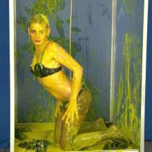 Lara_eurowam: Vanda Had Fun with Yellow Slime-T732c3