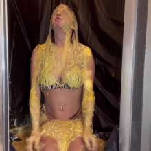 Slimed Models: 10 Girls, 10 Green Slimes, Name Your Price