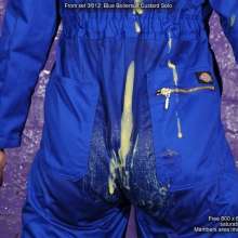 DungeonMasterOne: Lucia utterly drenches herself in cream and custard!