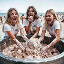 Bobographer: Ice Cream Girls--Day Four
