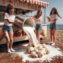Bobographer: Ice Cream Girls--Day Five