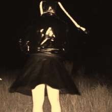 Swamp Angel: 86 Ir Latex Mask and Leather Skirt Mud Bath
