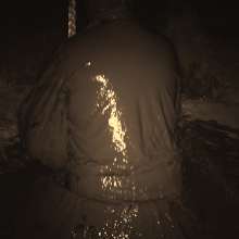 Swamp Angel: 86 Ir Latex Mask and Leather Skirt Mud Bath