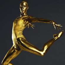 SploshAndGo: Olympics--Team GB athletes painted gold