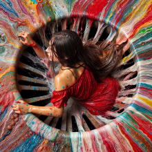Bobographer: Francesca and the paint--part nine--down the drain