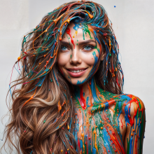 Bobographer: Francesca and the paint--part one