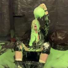 messytradie: Big Bucket Of Green Gunge