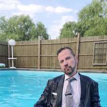 zave66: Caught Me Suited in the Pool Again