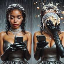 Sleazoid44: Texting at a Party