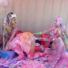Darla DeVour: Darla's Messy Birthday Surprise Ft. Larz, Daisy and Creamy