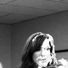 skirtpie: 1972 office pie fight