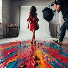Bobographer: Francesca and the paint--part six--back again