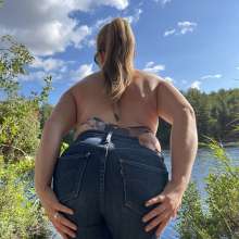 Miss Behave Better: Evening swim in really tight Levis
