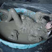 RSSRuinStreetStyle: Jirai Kei Girl Full WAM Adventure!  Black Slime, Cream and Mud