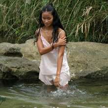 Owen: Jane in Wet Lingerie!  Photos