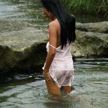 Owen: Jane in Wet Lingerie!  Photos