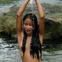 Owen: Jane in Wet Lingerie!  Photos
