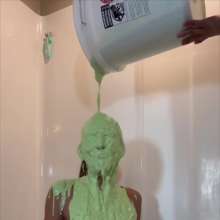 Slimed Models: Justine Slimed for the First Time