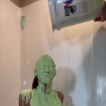 Slimed Models: Justine Slimed for the First Time
