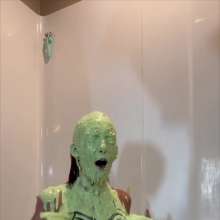 Slimed Models: Justine Slimed for the First Time