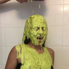 Slimed Models: Karina Nasty Green Slimed