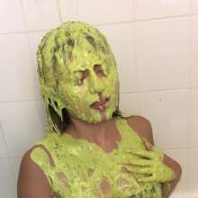Slimed Models: Karina Nasty Green Slimed