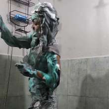 Ready2Wam Studio: Katty Gets Wet after a Messy Game with Viviana
