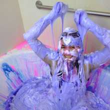 messyhot: Laotian Doll Sammie Baby Slimed in a Shiny Bathing Suit