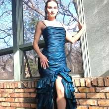 WetlookFashion: Lilith Swims in a Fancy Pageant Dress