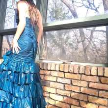 WetlookFashion: Lilith Swims in a Fancy Pageant Dress