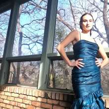 WetlookFashion: Lilith Swims in a Fancy Pageant Dress