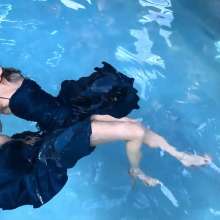 WetlookFashion: Lilith Swims in a Fancy Pageant Dress