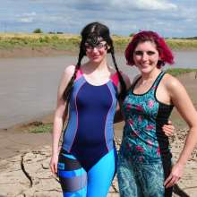 DungeonMasterOne: Maude and Violet Vixen, Tight Sportswear In The Mud!