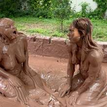 Messygirl: New Messygirl Download: Mud Wrestling Euro Girls