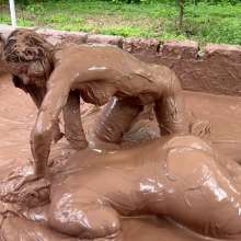 Messygirl: New Messygirl Download: Mud Wrestling Euro Girls