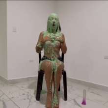 RevSlymsford: Naughty Nebula's Mega Sliming: Barefoot, Casual Top + Shorts