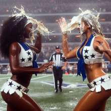 Sleazoid44: Cheerleaders Pied #1