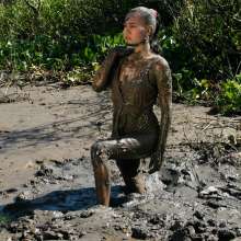 Owen: Nicole's River Mud Wallow--Photos