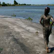 Owen: Nicole's River Mud Wallow--Photos