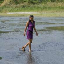 Owen: Nicole--Dressed Up in the River
