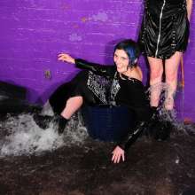 DungeonMasterOne: Punk Dress Drenching: Fuck the Post Office!