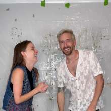 Slimed Models: Rock Paper Scissors Strip and Slime: Drew Vs. Sage