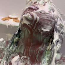 Splat Network: Ebony Goddess--Rose POV Slimed and Pied