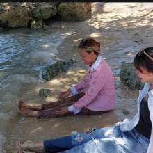 RosesDiary: Getting soaked at the Beach