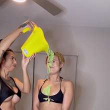 Slimed Models: Ten Models Get Green Slimed (Name Your Price)