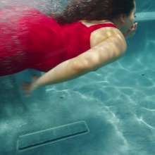 WetlookFashion: Tina Takes a Formal Swim and Shower