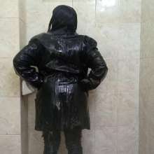 Hikari-Studio-Wam: Wetting My Leather Closet in the Shower
